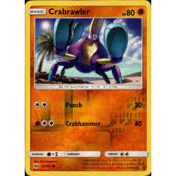 Sun & Moon - 072/149 - Crabrawler - Reverse Holo