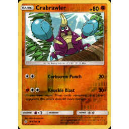 Unbroken Bonds - 104/214 - Crabrawler - Reverse Holo