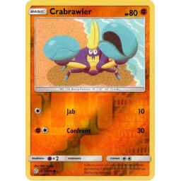 Cosmic Eclipse - 121/236 - Crabrawler - Reverse Holo