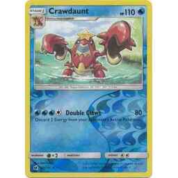 Crimson Invasion - 025/111 - Crawdaunt - Reverse Holo