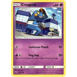 Burning Shadows - 054/147 - Croagunk