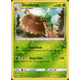 Sun & Moon - 011/149 - Decidueye - Reverse Holo