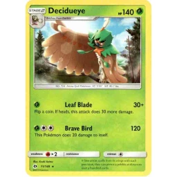 Sun & Moon - 011/149 - Decidueye - Rare