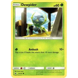 Burning Shadows - 014/147 - Dewpider