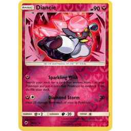 Burning Shadows - 094/147 - Diancie - Reverse Holo