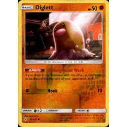 Unbroken Bonds - 085/214 - Diglett - Reverse Holo