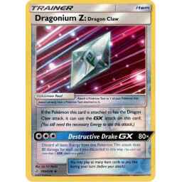 Cosmic Eclipse - 190/236 - Dragonium Z: Dragon Claw - Reverse Holo
