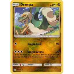 Cosmic Eclipse - 159/236 - Drampa - Reverse Holo