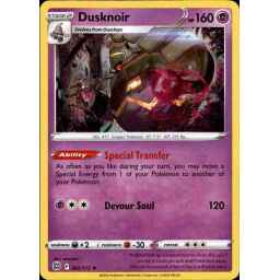 Brilliant Stars - 062/172 - Dusknoir - Holo Rare