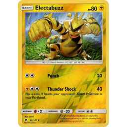 Burning Shadows - 042/147 - Electabuzz - Reverse Holo