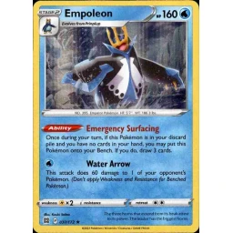Brilliant Stars - 037/172 - Empoleon - Holo Rare