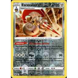 Brilliant Stars - 101/172 - Escavalier - Reverse Holo