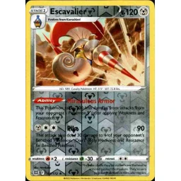 Brilliant Stars - 101/172 - Escavalier - Reverse Holo