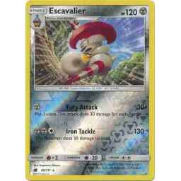 Crimson Invasion - 069/111 - Escavalier - Reverse Holo