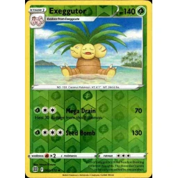 Brilliant Stars - 002/172 - Exeggutor - Reverse Holo