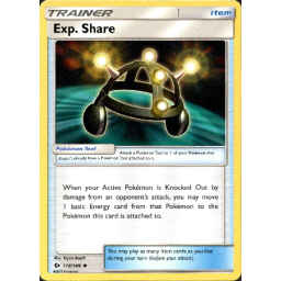 Sun & Moon - 118/149 - Exp. Share