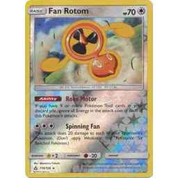 Ultra Prism - 110/156 - Fan Rotom - Reverse Holo