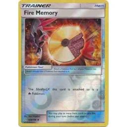 Ultra Prism - 123/156 - Fire Memory - Reverse Holo