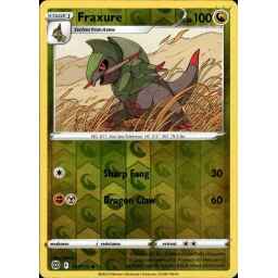 Brilliant Stars - 111/172 - Fraxure - Reverse Holo