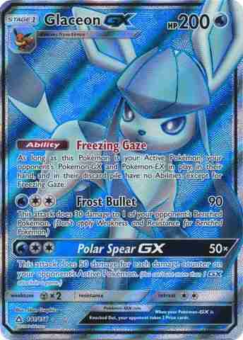 Ultra Prism - 141/156 - Glaceon GX