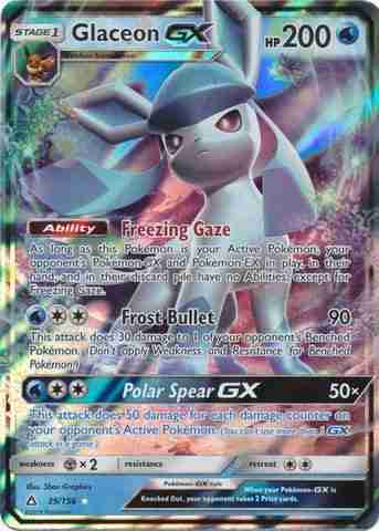 Ultra Prism - 039/156 - Glaceon GX