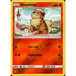 Unbroken Bonds - 021/214 - Growlithe - Reverse Holo