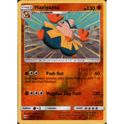 Sun & Moon - 068/149 - Hariyama - Reverse Holo