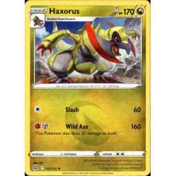 Brilliant Stars - 112/172 - Haxorus - Rare