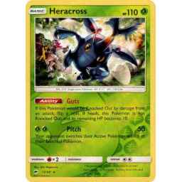 Burning Shadows - 011/147 - Heracross - Reverse Holo