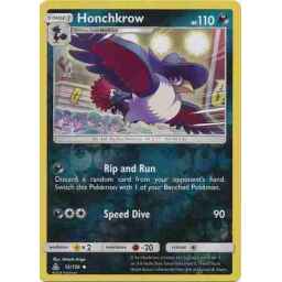 Ultra Prism - 072/156 - Honchkrow - Reverse Holo