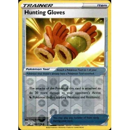 Brilliant Stars - 142/172 - Hunting Gloves - Reverse Holo