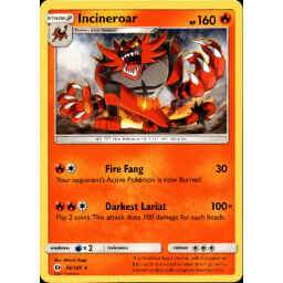 Sun & Moon - 026/149 - Incineroar - Rare