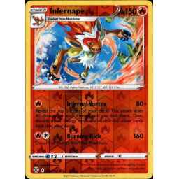 Brilliant Stars - 026/172 - Infernape - Reverse Holo