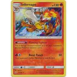 Ultra Prism - 023/156 - Infernape - Holo Rare