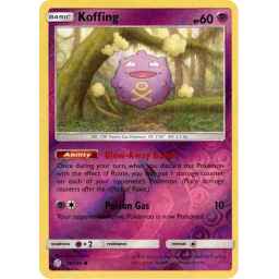 Cosmic Eclipse - 076/236 - Koffing - Reverse Holo