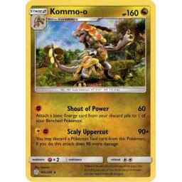 Cosmic Eclipse - 163/236 - Kommo-o - Holo Rare