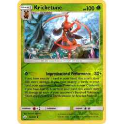 Cosmic Eclipse - 014/236 - Kricketune - Reverse Holo