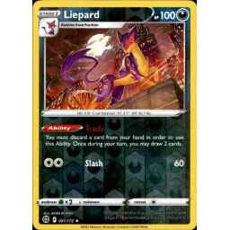 Brilliant Stars - 091/172 - Liepard - Reverse Holo