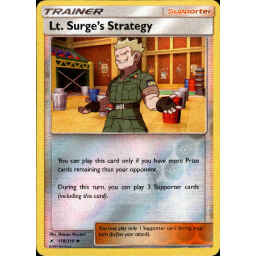 Unbroken Bonds - 178/214 - Lt. Surge's Strategy - Reverse Holo
