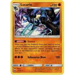Burning Shadows - 071/147 - Lucario - Holo Rare