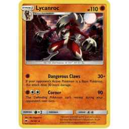 Burning Shadows - 075/147 - Lycanroc - Holo Rare