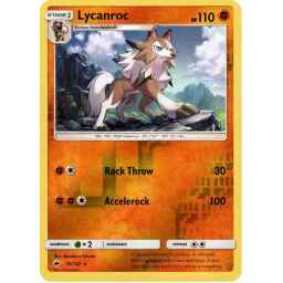 Burning Shadows - 076/147 - Lycanroc - Reverse Holo