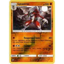 Burning Shadows - 075/147 - Lycanroc - Reverse Holo