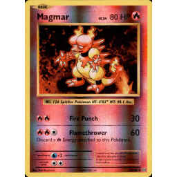 Evolutions - 020/108 - Magmar - Reverse Holo