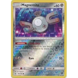 Ultra Prism - 081/156 - Magnemite - Reverse Holo