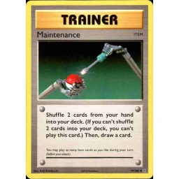 Evolutions - 079/108 - Maintenance