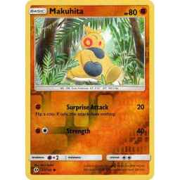 Sun & Moon - 067/149 - Makuhita - Reverse Holo