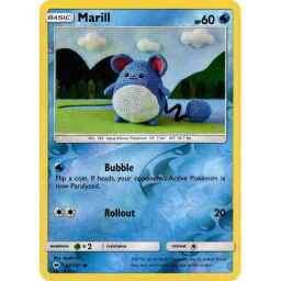 Burning Shadows - 034/147 - Marill - Reverse Holo