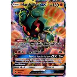 Burning Shadows - 080/147 - Marshadow GX
