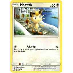 Burning Shadows - 101/147 - Meowth